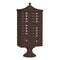 Salsbury Industries Cluster Box Unit, Bronze, Powder Coated, 18 Doors, Pedestal, USPS Access 3316R-BRZ-U - alternate 1