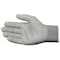 Mcr Safety Coated Gloves, Polyurethane, Smooth, Palm, 4 Abrasion Level, Gray, L (9) 1 PR 9666L - alternate 4