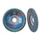 Pferd 4-1/2" x 7/8" A.H. POLIFAN Flap Disc - Z SGP CURVE STEELOX, Zirconia, 40 Grit, Medium Radius 67192 - alternate 2