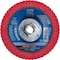 Pferd 5" x 5/8-11 Thd. POLIFAN Flap Disc - CO SGP CURVE STEELOX, Ceramic oxide, 60 Grit, Medium Radius 67217 - alternate 1
