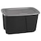 Homz Stackable Storage Tote W/ Lid, 32 gal, 31-7/8 in L x 20 in W x 17-3/4 in H, Gray, Polypropylene 6630GRBKTS.06 - alternate 1