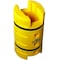 Sentry Column Protector, Yellow, 8inLx8inW, LLDPE CS2442-8SFE - alternate 1