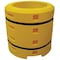 Sentry Column Protector, Yellow, 24inW, LLDPE CS2442-9R - alternate 1