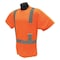 Radians T-Shirt, Type R Class 2, R, Birdseye Mesh, Hi-Vis Orange, 2X ST11-2POS-2X - alternate 1