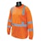 Radians Unisex T-Shirt, Birdseye Mesh, Pullover, Hi-Vis Orange, L ST21-3POS-L - alternate 1