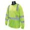Radians Unisex Long Sleeve Shirt, Type R Class 3, Pullover, Hi-Vis Green, M ST21-3PGS-M - alternate 1