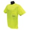 Radians Short Sleeve T-Shirt, Non Rated, Birdseye Mesh, Hi-Vis Green, M ST11-NPGS-M - alternate 1