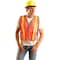 Occunomix Vest, XL, Yellow, 38", 24-1/2" L LUX-XGTM-YXL - alternate 1