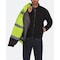 Utility Pro Men's Hi-Vis Bomber Jacket, Teflon Fabric, Black/Yellow, M UHV563-M-YB - alternate 2