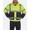 Utility Pro Men's Hi-Vis Bomber Jacket, Teflon Fabric, Black/Yellow, M UHV563-M-YB - alternate 1