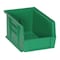 Quantum Storage Systems Green Hang and Stack Bin, 9-1/4"L x 6"W x 5"H QUS221GN - alternate 1