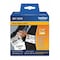 Brother Adhesive Name Badge Labels, Wht, PK260 DK1234 - alternate 1