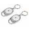 Tatco Key Chain w/Chrome Carabiner, Package Quantity 6, 6 PK 58200 - alternate 1