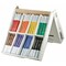 Prang Blue, Black, Green, Orange, Purple, Yellow, Red, Brown Bullet Tip Washable Master Pack Art Markers 80614 - alternate 1