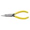 Klein Tools Pliers, Connector Crimping Needle Nose, 7-Inch VDV026-049 - alternate 1