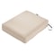Classic Accessories Rectangle Lounge Seat Cushion, Antique Beige, 23" 62-053-BEIGE-EC - alternate 1