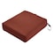 Classic Accessories Rectangle Lounge Seat Cushn, Heather Henna, 23" x 25" x 5" 62-053-HHENNA-EC - alternate 1