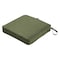 Classic Accessories Square Dining Seat Cushion, Green, 21" 62-010-HFERN-EC - alternate 1
