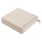 Classic Accessories Square Lounge Seat Cushion, Antique Beige, 21" 62-035-BEIGE-EC - alternate 1