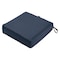 Classic Accessories Square Lounge Seat Cushion, Blue, 25"x25"x5" 62-020-INDIGO-EC - alternate 1