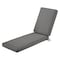 Classic Accessories Montlake Chaise Lounge Cushion, Light Charcoal, 80"x26" 62-029-LCHARC-EC - alternate 1