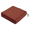 Classic Accessories Square Lounge Seat Cushion, Heather Henna, 21"x21"x5" 62-035-HHENNA-EC - alternate 1