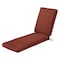 Classic Accessories Chaise Lounge Cushion, Heather Henna, 72" x 21" x 3" 62-001-HHENNA-EC - alternate 1