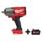 Milwaukee Tool M18 FUEL w/ ONE-KEY High Torque Impact Wrench 1/2" Friction Ring + M18 XC5.0 Battery 2863-20, 48-11-1850 - alternate 1