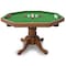 Hathaway Kingston Oak 3-in-1 Poker Table BG2351T - alternate 5