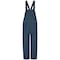 Bulwark Bib Overalls, 16 cal/sq cm ATPV, LT, 31 in Inseam, ComforTouch(R), Snap BLF8NV LN L - alternate 2