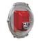 Safety Technology International Stopper Dome, Polycarbonate, Flush Mount, 7 3/8 in W x 7 3/8 in H x 2 7/8 in D, Clear STI-1225 - alternate 1