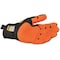 Ironclad Performance Wear KONG(R) Mechanics Gloves, Synthetic Leather/PVC Dots Palm, Nylon Back, M, Orange SDX2-03-M - alternate 2