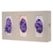 Bowman Dispensers Glove Dispenser, ABS, Holds (3) Boxes , Beige , 10-1/8 in H x 17-1/8 in W x 4-1/4 in D GL300-0212 - alternate 1