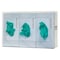 Bowman Dispensers Glove Dispenser, PETG, Holds (3) Boxes , Clear , 10-1/8 in H x 16 in W x 4 in D GP-015 - alternate 1