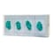 Bowman Dispensers Glove Dispenser, PETG, Holds (4) Boxes , Clear , 10 in H x 22-1/2 in W x 4 in D GP-061 - alternate 2