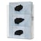 Bowman Dispensers Glove Dispenser, PETG, Holds (3) Boxes , Clear , 14-1/4 in H x 10-1/2 in W x 4 in D GP-330 - alternate 1