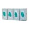 Bowman Dispensers Glove Dispenser, PETG, Holds (4) Boxes , Clear , 10-1/8 in H x 22-5/8 in W x 4 in D GL040-0111 - alternate 2