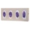 Bowman Dispensers Glove Dispenser, ABS, Holds (4) Boxes , Beige , 10-1/8 in H x 22-5/8 in W x 4 in D GL040-0212 - alternate 1