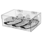 Bowman Dispensers Eyewear Dispenser, Tray, 6 Pairs, PETG, 3 7/16 in H x 9 1/4 in W x 6 15/16 in D, Clear, 1 Box CP-072 - alternate 2