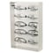 Bowman Dispensers Eyewear Cabinet, Case with Door, 10 Pairs, ABS Plastic, PETG, 20 in H x 13 1/2 in W x 4 1/8 in D CP-075 - alternate 2