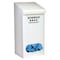 Bowman Dispensers Glove Dispenser, PVC, Holds Bulk , White , 11-1/4 in H x 5 in W x 4-1/2 in D GC-009 - alternate 2