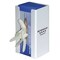 Bowman Dispensers Glove Dispenser, PVC, Holds (1) Box , White , 10-1/8 in H x 5-7/8 in W x 4-1/8 in D GC-018 - alternate 2