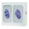 Bowman Dispensers Glove Dispenser, Steel, Holds (2) Boxes , White , 10 in H x 10-3/4 in W x 3-7/8 in D GL002-0413 - alternate 2