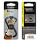 Nite Ize S-Biner Key Clip, Black, Stainless Steel, Key Holder, matte SBO-03-01 - alternate 3