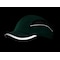 Surflex Bump Cap, Short Brim Baseball, Inner ABS Polymer, Outer Polycotton, Hook-and-Loop Suspension, Green SCARAP1GRN - alternate 5