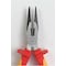Jonard Tools 6 1/2 in Long Nose Plier, Side Cutter Cushion Grip Handle INP-2065 - alternate 2