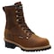 Carolina Shoe Men's Logger Boot, 7 D, Steel Toe, 8 in H, Brown, CA5821 CA5821 - alternate 1