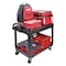Milwaukee Tool Utility Cart, 500 lb Load Capacity, 2 Shelves, 38 1/2 in L, 24 1/2 in W, Ergonomic Handle CUSTOM PACKOUT UTILITY 3 - alternate 2