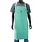 West Chester Protective Gear FR Welding Apron, Sateen, 9 oz, 36 in Length, Green, 24" x 36 7080/36 - alternate 1