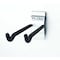 Flow Wall Long Hook, Hanging, 40 lb., Gray/Black, PK4 FSH-036-4 - alternate 2